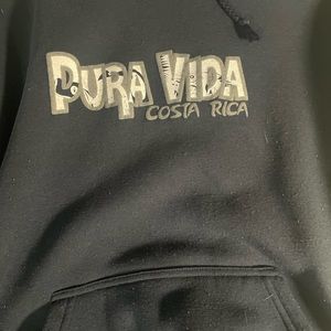 Navy pura vida hoodie